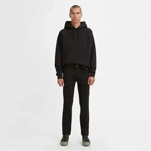 Levi's 511 Slim Fit Black Denim Jeans Stretch Slim Straight Men's 34 x 32